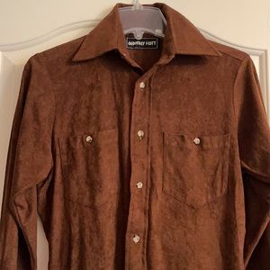 Geoffrey Scott Brown long sleeve shirt